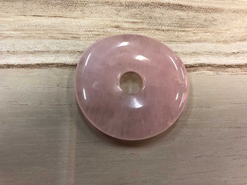 Donut Cuarzo Rosa 4 cm